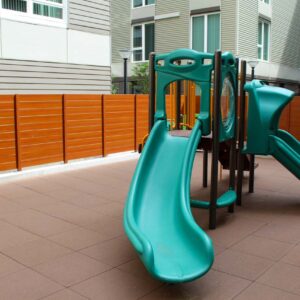 Fence and enclosure for apartment community in Redmond